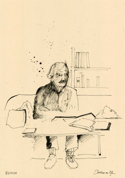 Deschner am Sofa